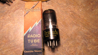NOS Coronado 6U6GT Vacuum Electron Tubes Amp Radio Ham Tested Good+++