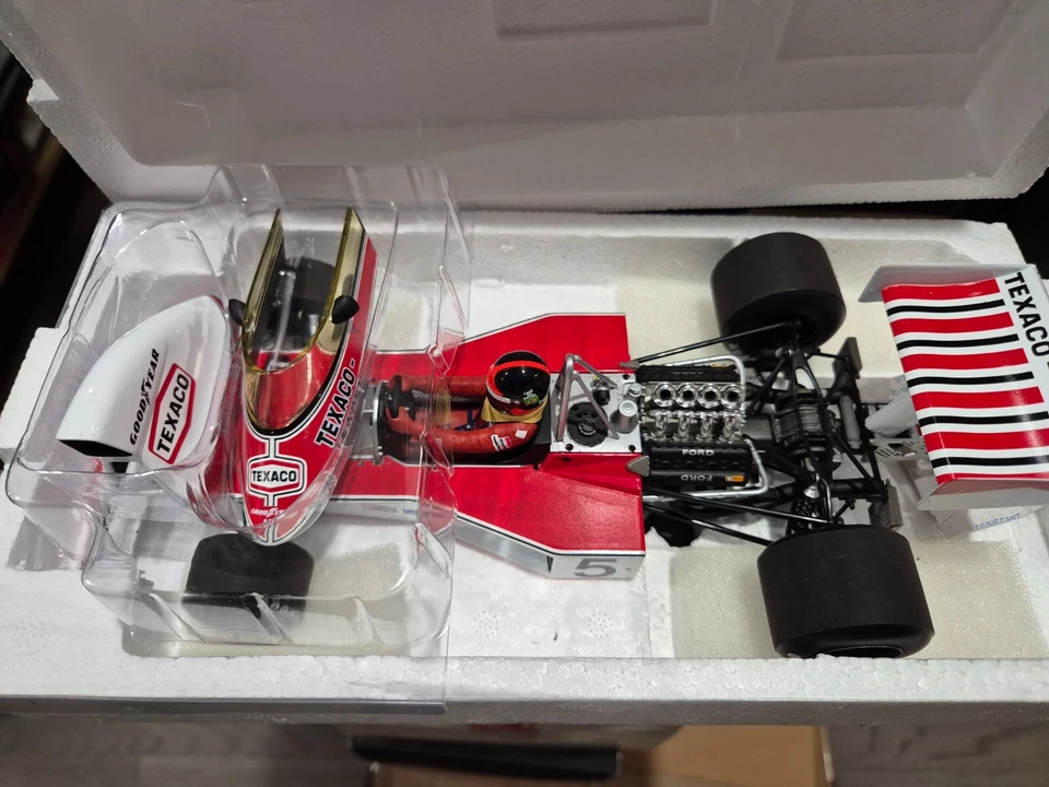 Minichamps 1.18 F1 GP 1974 world Champion McLaren Ford M23 Fittipaldi 186740005 - Image 2 of 4