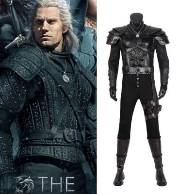 The Witcher Season 2 Cosplay Costume Anime Suit Geralt Of Rivia Handmade Gift