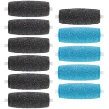 11 Pack Include 7 Extra Coarse & 4 Regular Coarse Replacement Roller Refill Head