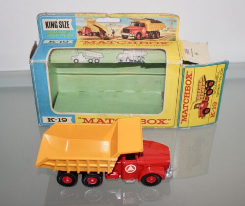Matchbox King-Size K-19 Scammell Tipper Truck Mint & Boxed. - Picture 4 of 4
