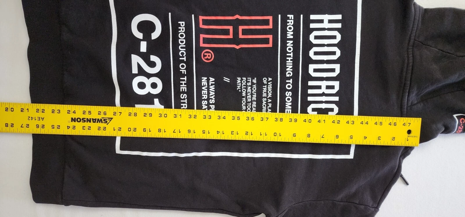 UNDERCOVER Felpa con cappuccio pullover Hoodrich OG Akira V6 uomo piccola tasca segreta grafica