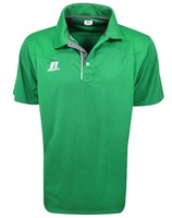 Russell Athletic- Tech Polo Kelly Green/white Size Xxxl on sale Russell Athletic- Tech Polo Kelly Green/white Size Xxxl on sale
