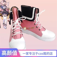 Game Arknights Goldenglow Cosplay Shoes Party Cos Pink Costume Shoes 