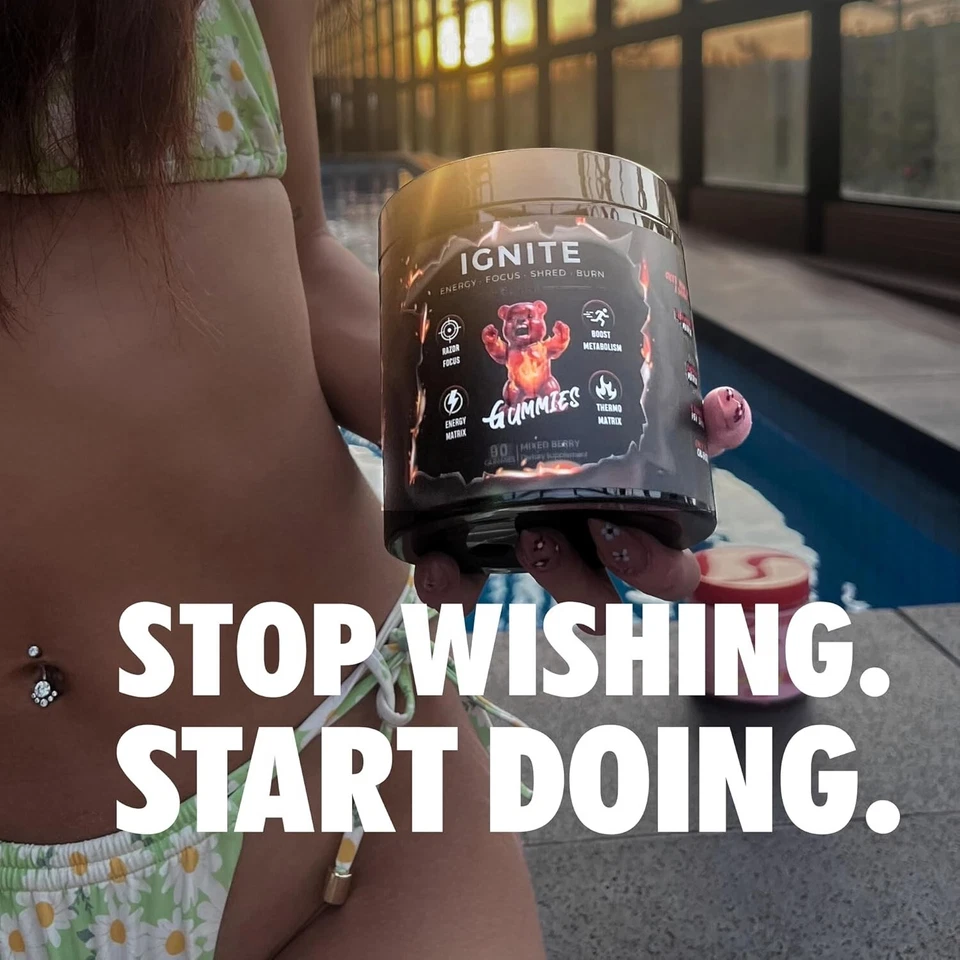 Pre Workout Gummies OxyShred Stim Fat Burner Gummy | Focus, Energy, Thermo Shred - Image 2 of 4