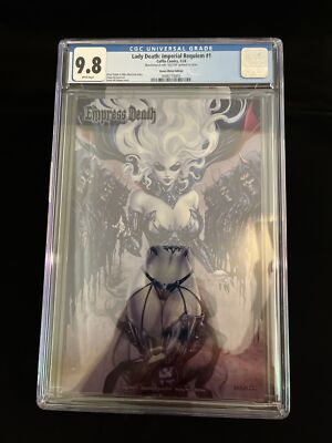 Lady Death Imperial Requiem #1 Heavy Metal cover Dawn McTeigue #322/399 CGC 9.8