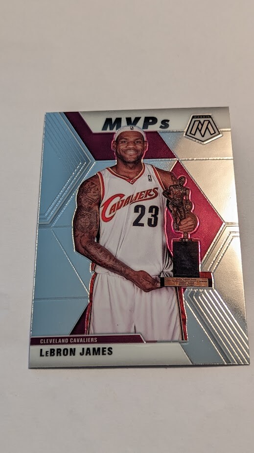 2019-20 Mosaic - Silver MVPs Lebron James #298