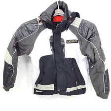 Descente Ski Jacket XS Ion-Bodies Air drive Heat Black/gray Titan Thermo