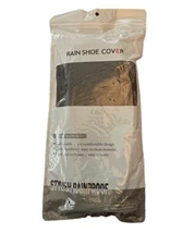 Rubber Rain Shoe /Boot Cover Protectors Reusable Black Overshoes Water Repellent