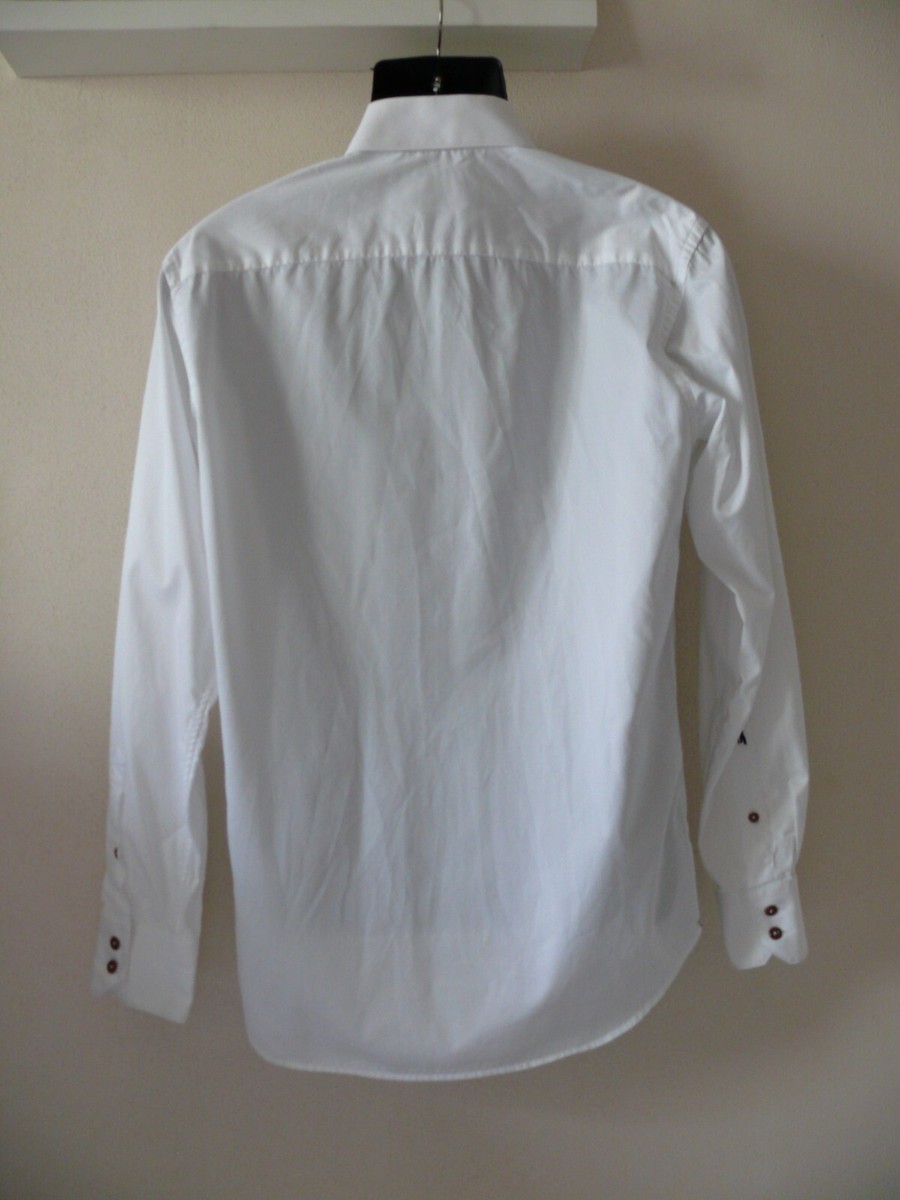 Rare Cavallaro Napoli Doppio Ritorto Long Sleeve Shirt White