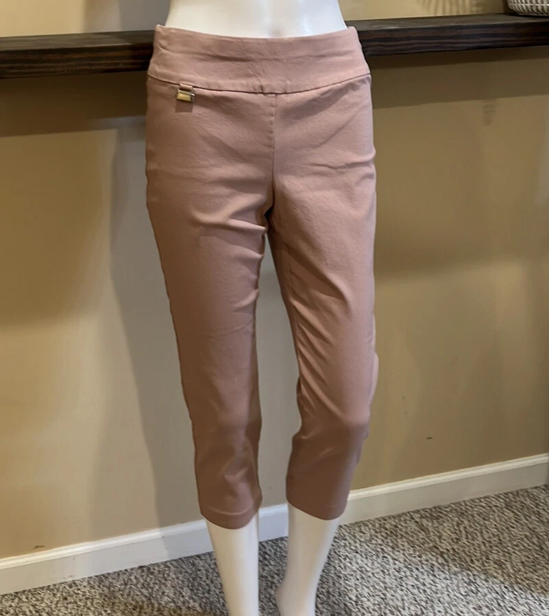 Women's Alfani pull-on capris Size 4 mauve pink