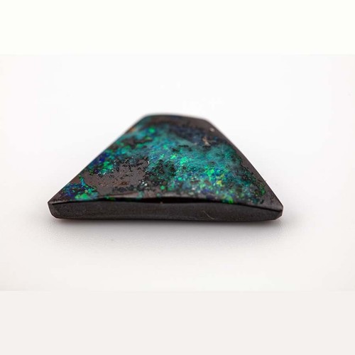 Trapezoid Natural Australian Boulder Opal Loose Gemstone 13.48ct - Picture 2 of 4