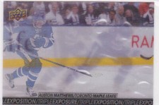2017-18 Tim Hortons Hockey Triple Exposure Auston Matthews #TE-5       (ID1102)