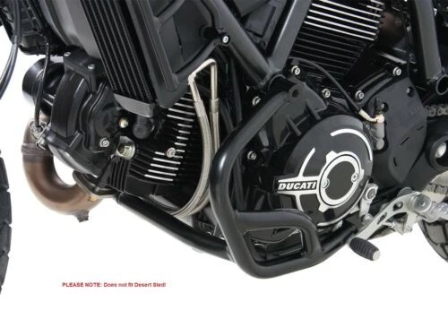 Ducati Scrambler 800 Engine Guard Black BY HEPCO BECKER From