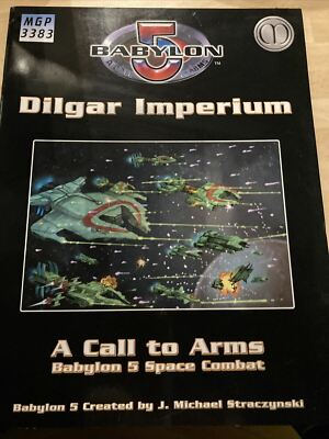 Babylon 5 A Call To Arms - Dilgar Imperium Fleetbook Rare