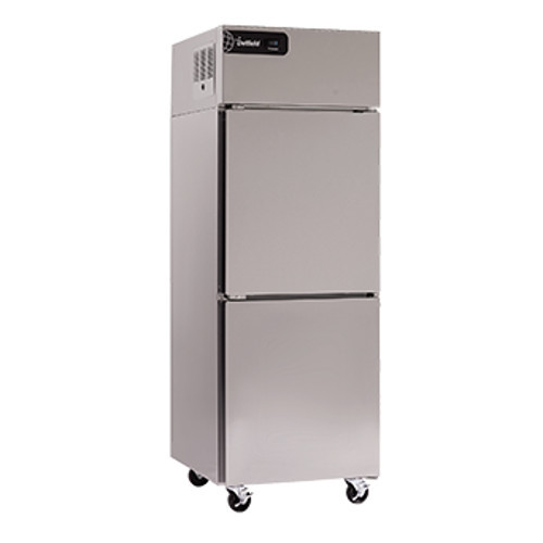 single door reach in refrigerator