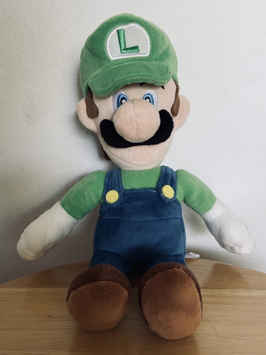 Sanei Super Mario All Star Collection 10 Luigi Plush, Small