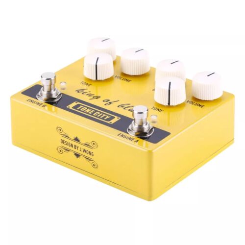 TONE CITY King of Blues V2 Guitar Overdrive Effect Pedal True Bypass Latest Ver✅ - Picture 4 of 12