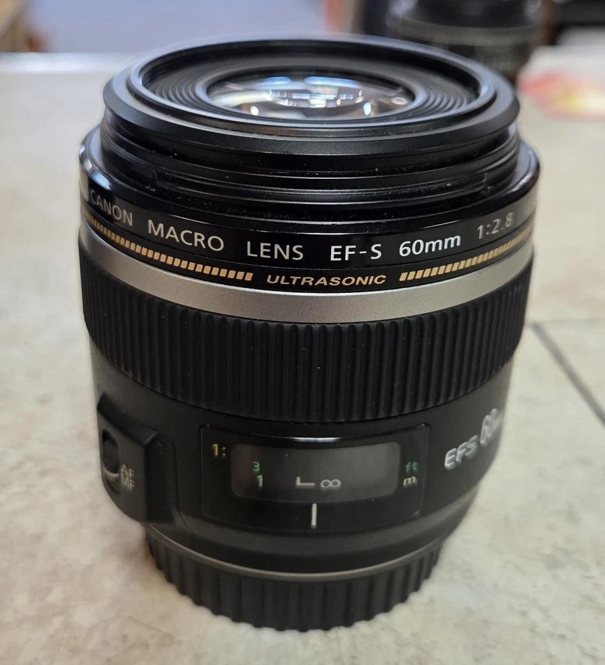 Canon EF-S 60mm Focal Macro/Close Up Camera Lenses for sale | eBay