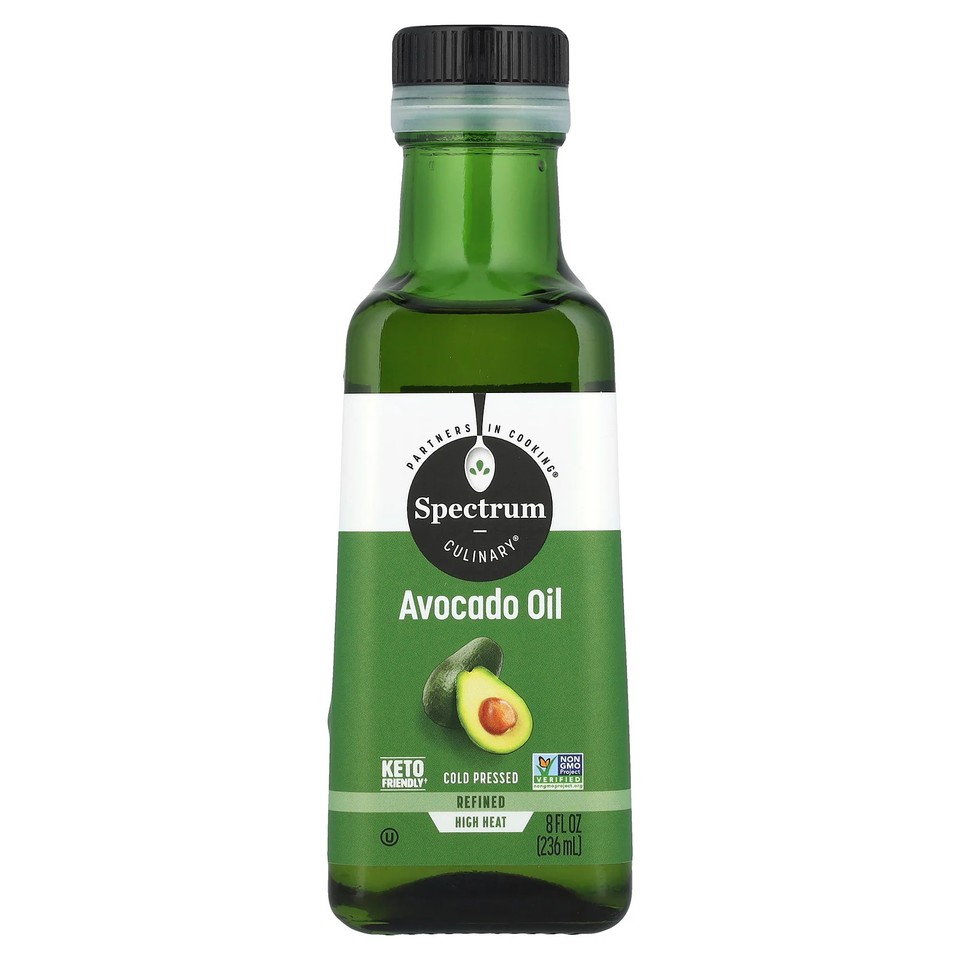 Spectrum Naturals Avocado Oil Refined 8 fl oz 236 ml Kosher