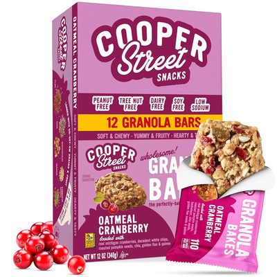 Cooper Street Granola Bakes - Soft Baked Oats, Grain & Seeds Breakfast Granola C