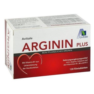 2x ARGININ PLUS Vitamin B1+B6+B12+Folsäure Filmtabl. 120 ST
