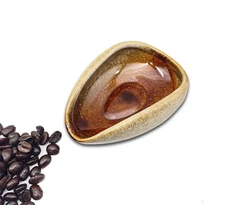 Coffee Bean Dosing Cup Ceramic Dosing Dish for Coffee Beans Coffee Been Dosin...