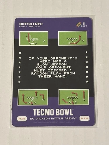 2026 Bo Jackson Battle Arena Tecmo Bowl Outshined Play PL-20