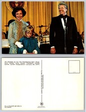 1977 Jimmy Carter Inauguration Presidential Ball Rosalynn Amy Postcard