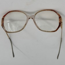 VTG Oversized Butterfly Eyeglasses Italy Berdel Sferoflex Tigerlite Frames only