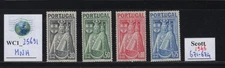 WC1_25691.PORTUGAL. 1946 VIRGIN MARY set. Sc. 671-674. MNH