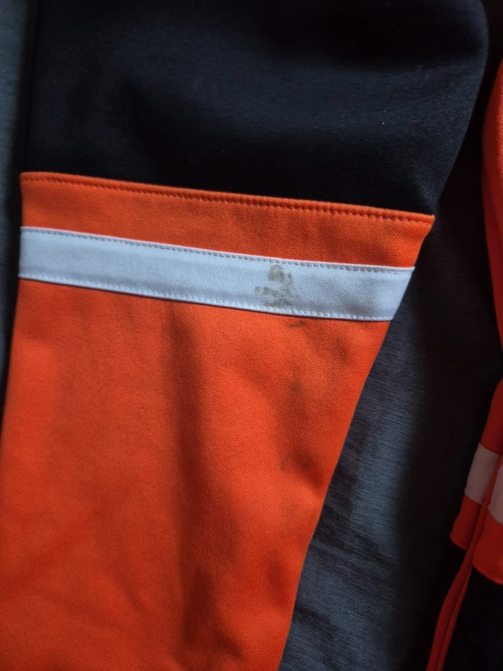 Moletom NHL Philadelphia Flyers masculino manga longa com capuz e renda tamanho médio - Imagem 3 de 4