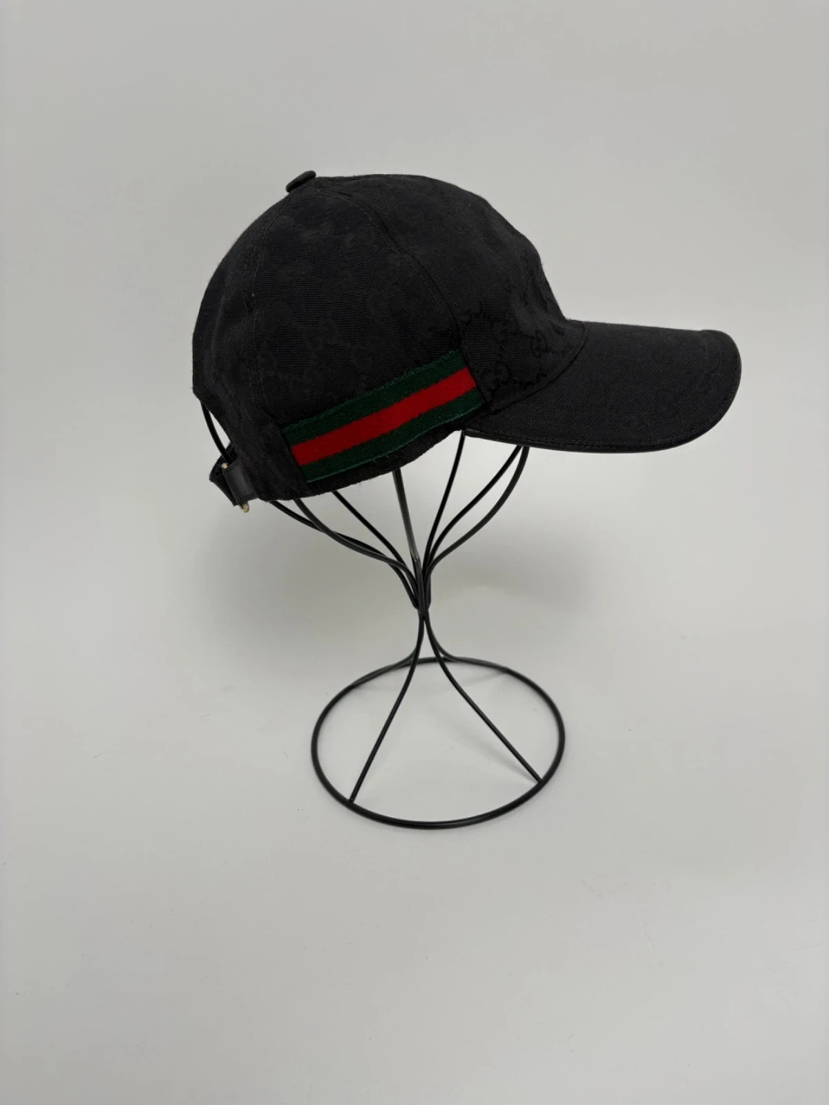 Gucci 'GG' Monogram Black Cap - S image 2