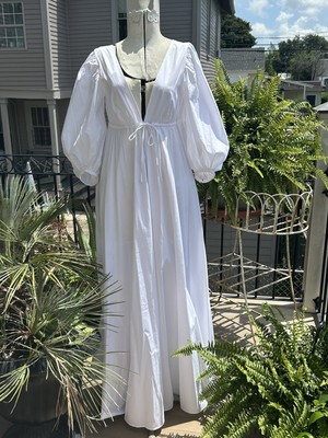 NWT STAUD AMARETTI DRESS IN WHITE Small   New