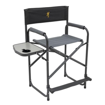 Alps Browning Directors Chair XT Plus Camping Chair Charcoal Grey Folding Seat