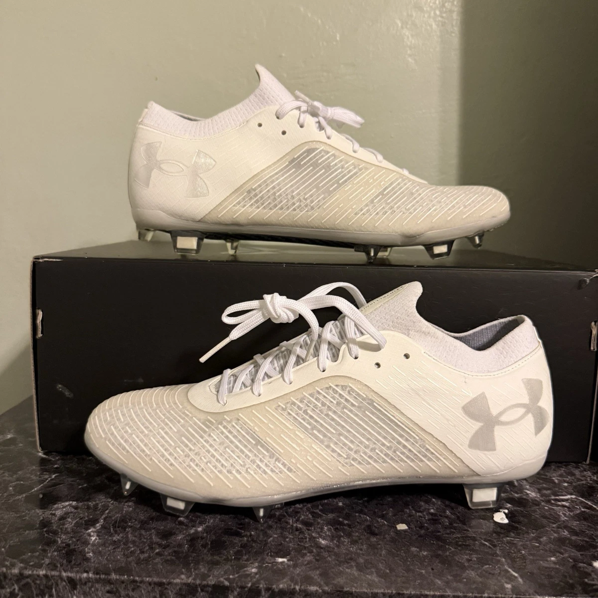 Under Armour Shadow Pro FG Triple White for sale | eBay