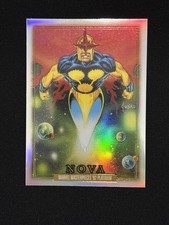 2024 SkyBox Marvel Masterpieces 92 Platinum Nova Rainbow #68