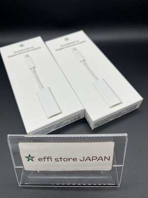 Neu! Original Apple Thunderbolt auf Gigabit Ethernet Adapter (MD463ZM/A) 2er Set