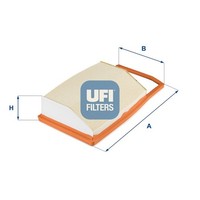UFI 30.793.00 Luftfilter FüR CitroËN Passend FüR Fiat Peugeot