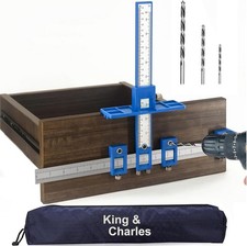 Cabinet Hardware Jig Tool for Handle Knob Pull Installation of Door and Drawer