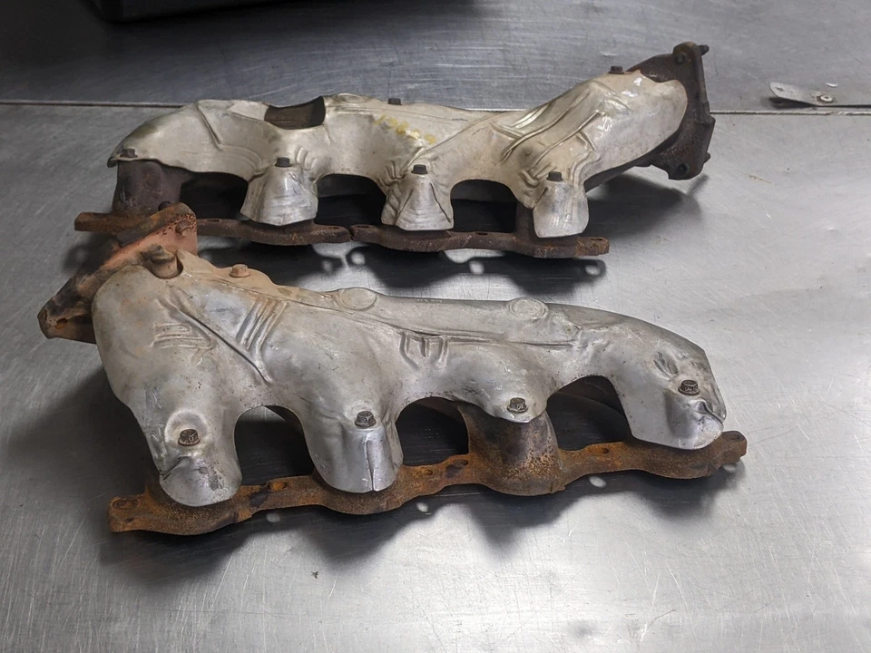 Conjunto de pares coletor de escape para 04-14 Cadillac Escalade ESV 6.2 12616288 L9H - Imagem 3 de 4