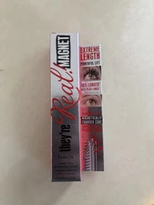 Benefit Cosmetics They're Real Magnet Supercharged Black Mascara 0.32 oz SEALED 