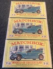 Matchbox Lesney Y-15 Rolls Royce Silver Ghost Original Box England MINT (3) LOT