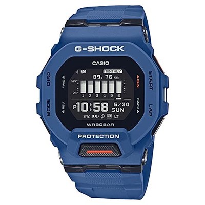 Casio G-SHOCK GBD-200-2DR G-Squad Bluetooth MIP Display Sportuhr Blau Japan