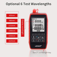 Optical Power Meter Fiber Optic Test Visual Fault Finder Fiber Tester -60 8dbm