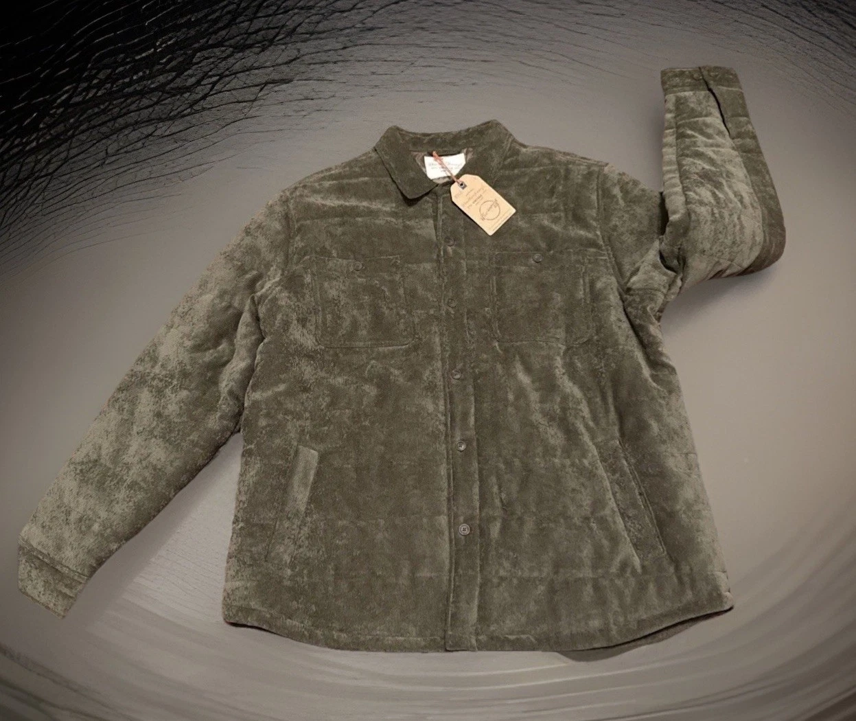 NEW Weatherproof Corduroy Jacket Coat Mens 2XL Sage Green Lined Casual Warm
Opens in a new window or