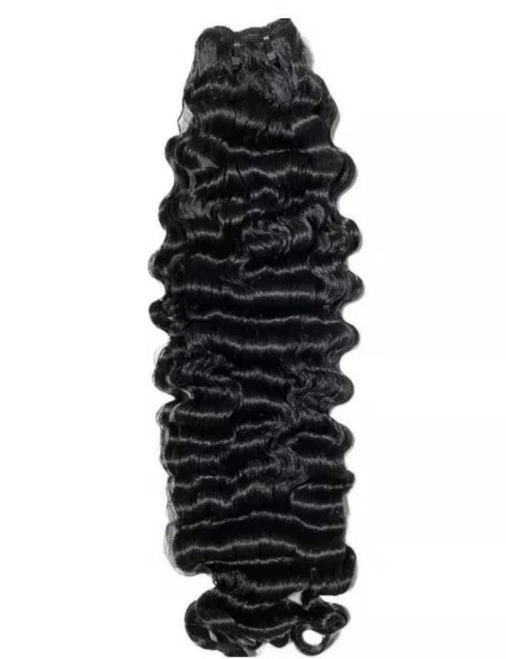 Pacotes birmaneses encaracolados e ondas corporais 3 peças 100% humanos - Imagem 2 de 2