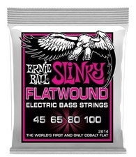 Ernie Ball Super Slinky Flatwound Bass Strings 45-100 Gauge P02814