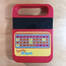 Basic Fun Speak & Spell Electronic Game 09624 Tested 