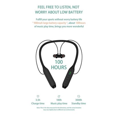 Neckband Bluetooth V5.3 Kopfhörer 100H Playtime Noise Cancelling für zu